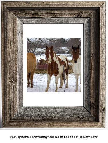 family horseback riding near me in Loudonville, New York